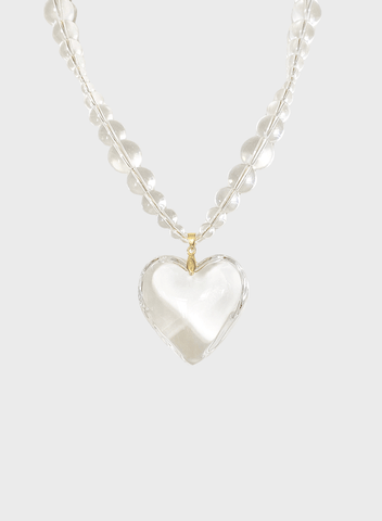 Bubble Heart Necklace