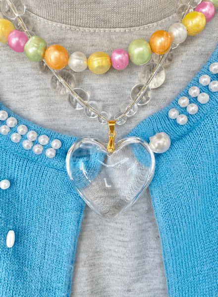 Bubble Heart Necklace