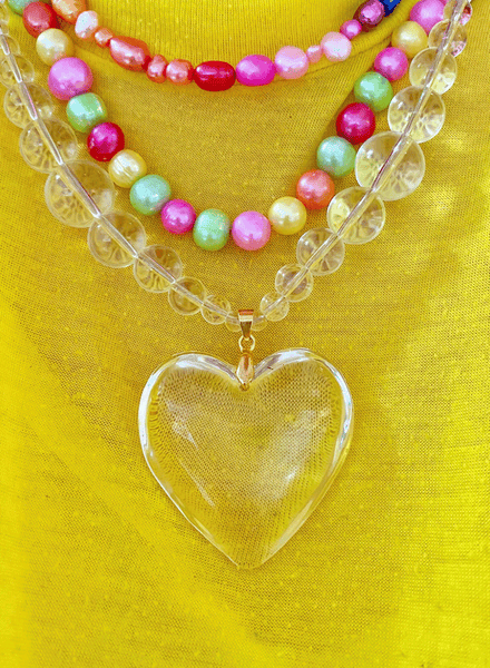 Bubble Heart Necklace