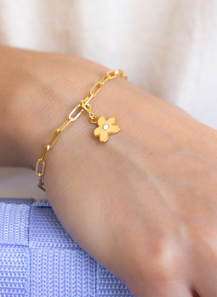 Flower Chain Bracelet