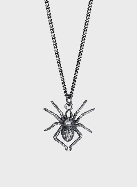 Gilded Spider Necklace