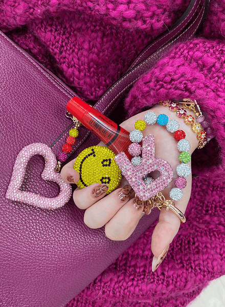 Heart Bag Charm