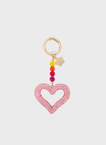 Heart Bag Charm