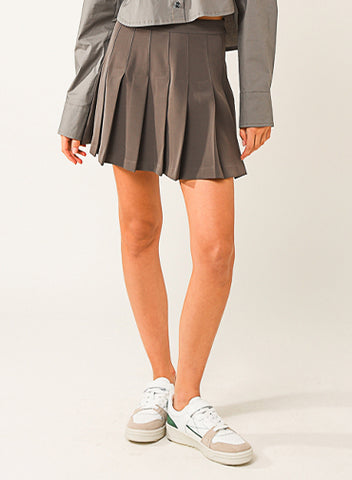 Celine Pleated Mini Skirt
