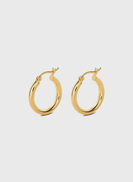 Dizzy Hoops Gold Plated