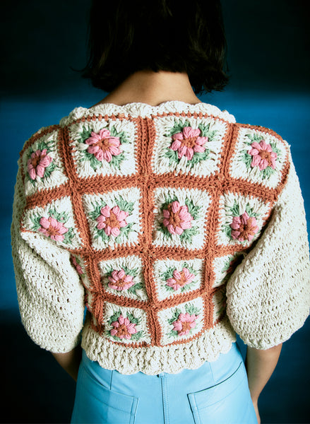 Nuria Crochet Cardigan