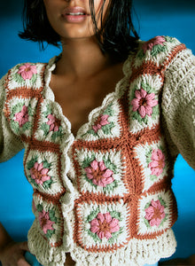 Nuria Crochet Cardigan