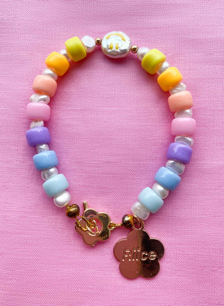 Smiley Rainbow Bracelet