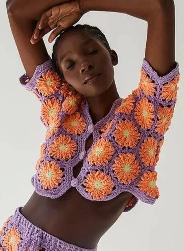 Palmira Crochet Top
