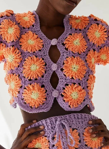 Palmira Crochet Top
